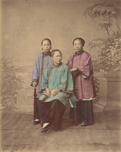 Ragazze di Shanghai da Baron Raimund von Stillfried