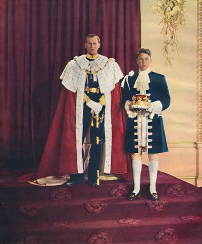 Il Duca di Edimburgo e il suo paggio, 1953 da Baron Sterling Henry Nahum