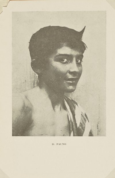 Il Fauno da Baron Wilhelm von Gloeden