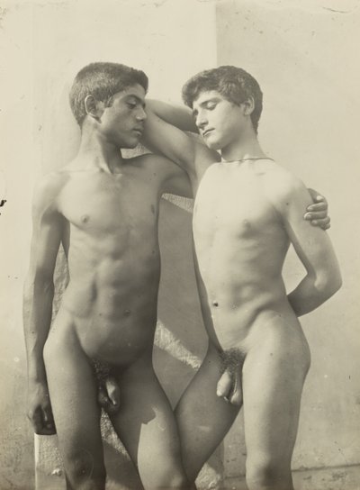 [Due giovani nudi] da Baron Wilhelm von Gloeden