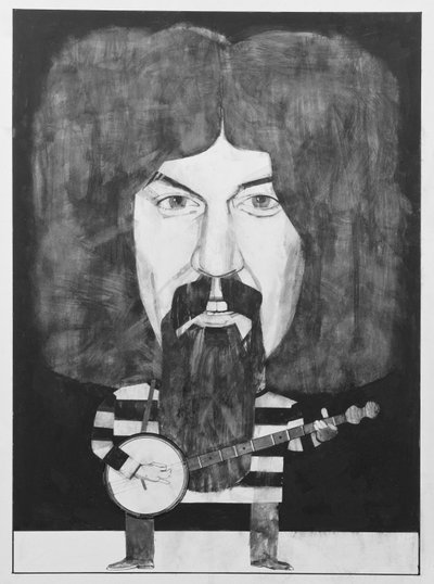 Ritratto di Billy Connolly da Barry Fantoni