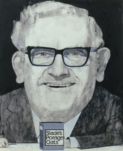 Ritratto di Ronnie Barker da Barry Fantoni