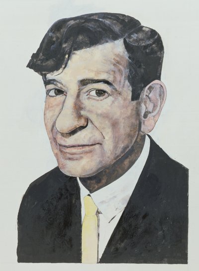 Ritratto di Walter Matthau da Barry Fantoni