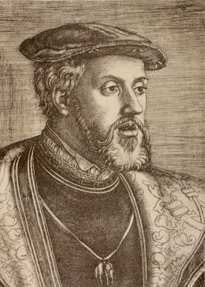 Ritratto di Carlo V da Barthel (after) Beham