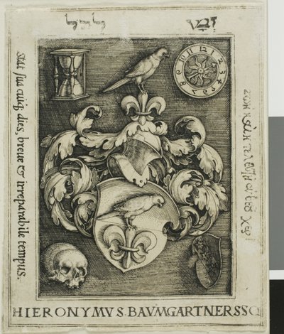 Targa di Hieronymous Baumgärtner da Barthel Beham