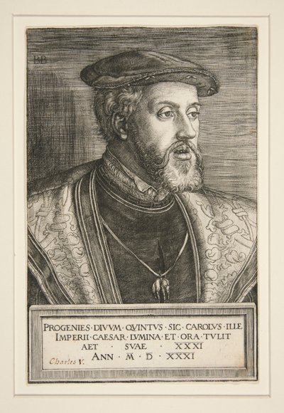 Carlo V (1500-1558) da Barthel Beham