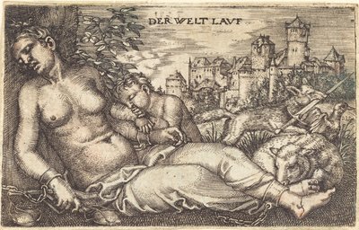 Il corso del mondo (Giustizia dormiente) da Barthel Beham