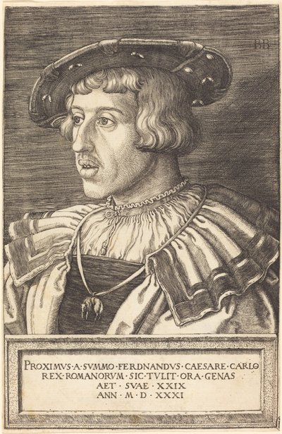 Imperatore Ferdinando I da Barthel Beham