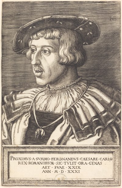 Imperatore Ferdinando I da Barthel Beham