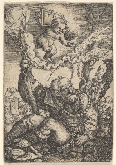 San Cristoforo, inizio XVI secolo da Barthel Beham