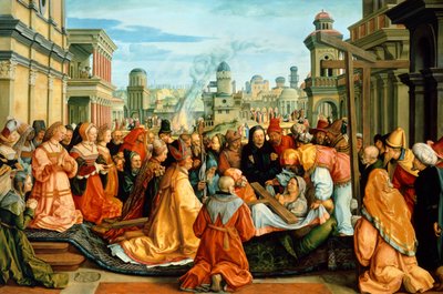 La leggenda della Santa Croce da Barthel Beham
