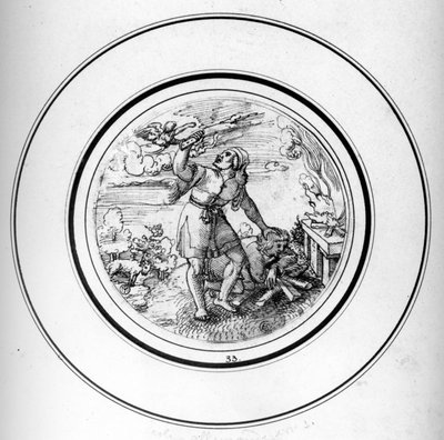 Il sacrificio di Isacco da Barthel Beham