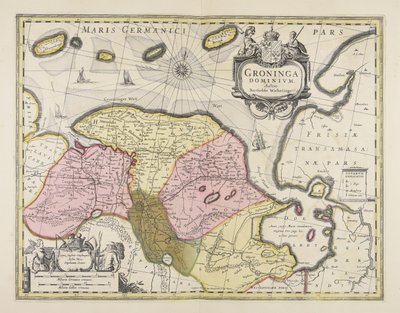Groninga dominium / auctore Bartholdo Wicheringe da Barthold Wicheringe