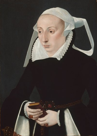 Ritratto di donna con libro di preghiere da Bartholomaeus Bruyn the Younger