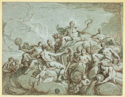 Apollo e le Muse da Bartholomaeus Spranger