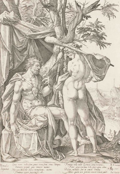 Ercole e Onfale, 1590 da Bartholomaeus Spranger