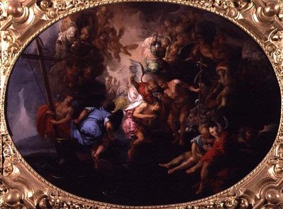 Il Battesimo di Cristo da Bartholomaeus Spranger