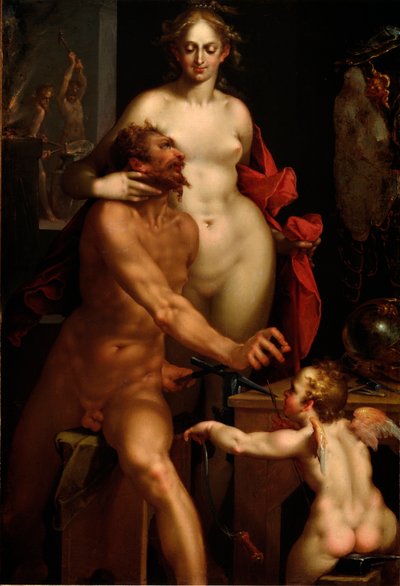 Venere e Vulcano da Bartholomaeus Spranger