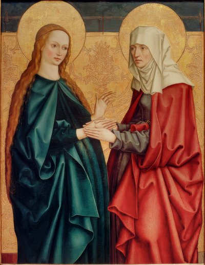 Visitazione di Maria da Bartholomäus Zeitblom