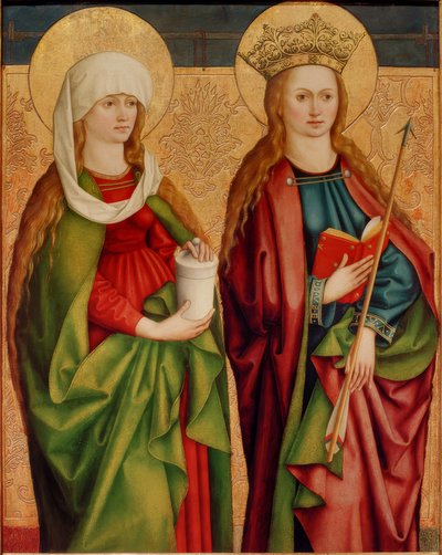 Santa Maria Maddalena e Orsola da Bartholomäus Zeitblom