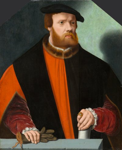 Ritratto di Heinrich Crüdener da Bartholomaus the Younger Bruyn