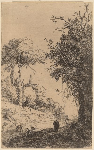 Parte della Via Flaminia da Bartholomeus Breenbergh
