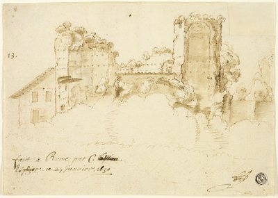 Paesaggio Romano da Bartholomeus Breenbergh