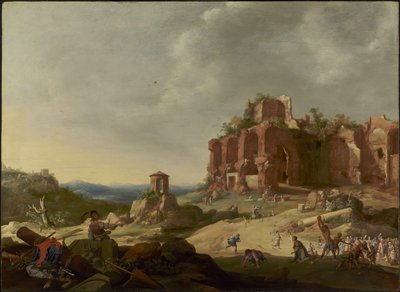 La lapidazione di Santo Stefano da Bartholomeus Breenbergh