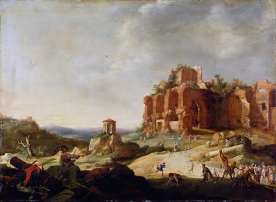 La lapidazione di Santo Stefano da Bartholomeus Breenbergh
