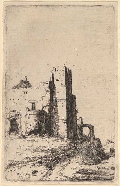 La Città di Leoni, vicino a Frascati da Bartholomeus Breenbergh