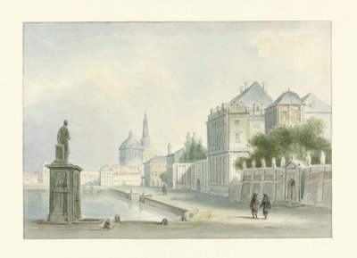 Veduta di una città italiana da Bartholomeus Johannes van Hove