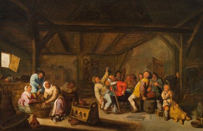 La dodicesima notte, XVII secolo da Bartholomeus Molenaer