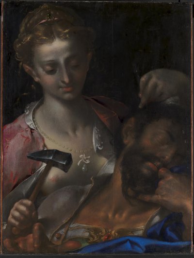 Jael uccide Sisera da Bartholomeus Spranger