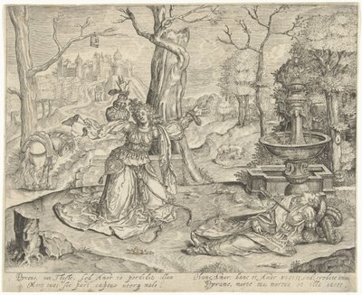 Piramus e Thisbe da Bartholomeus Willemsz. Dolendo
