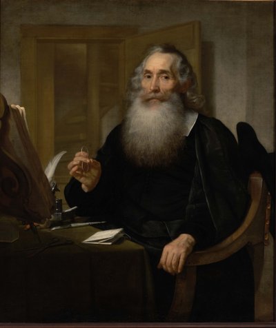Ritratto di Pietro Scriverio (1576-1660) da Bartholomeus van der Helst