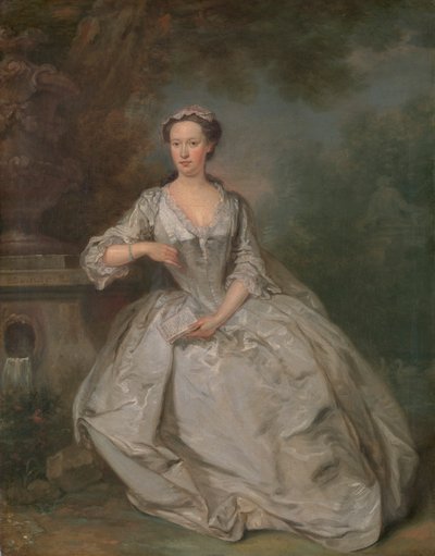 Una signora con un libro da Bartholomew Dandridge
