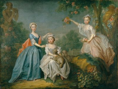 Le signore Noel, c.1740 da Bartholomew Dandridge