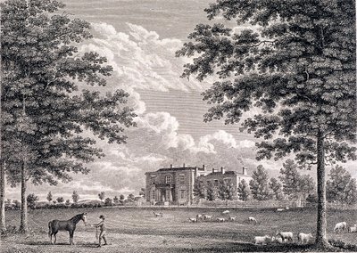 Brockwell Hall, Herne Hill, Lambeth, Londra, 1820 da Bartholomew Howlett