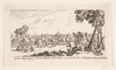 Il poligono di tiro presso il Castello di Hørsholm da Bartholomæus Roque