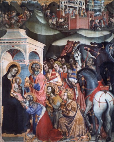 Adorazione dei Magi da Bartolo di Fredi