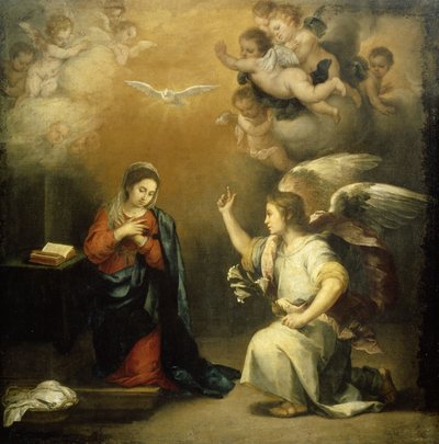 Annunciazione alla Vergine da Bartolomé Esteban Murillo
