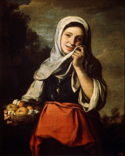 Ragazza che vende frutta, c1650-c1660 da Bartolomé Esteban Murillo