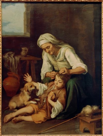 Toeletta domestica da Bartolomé Esteban Murillo
