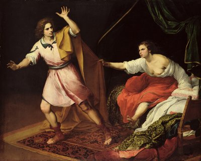 Giuseppe e la Moglie di Potifar da Bartolomé Esteban Murillo