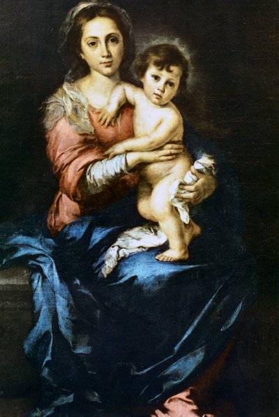 Nostra Signora con il Bambino, c1638-1682 da Bartolomé Esteban Murillo