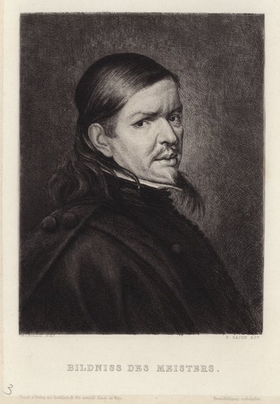 Ritratto di Bartolome Esteban Murillo da Bartolomé Esteban Murillo