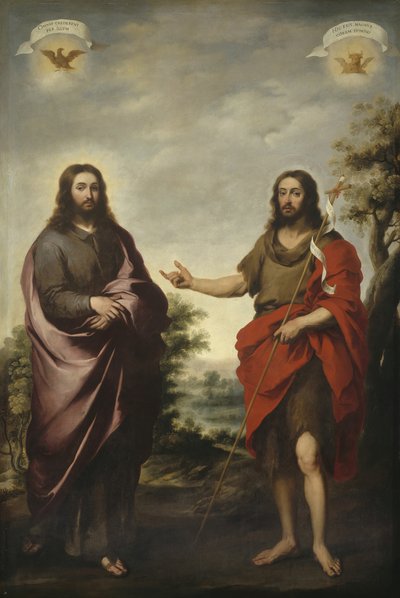 San Giovanni Battista che indica Cristo, c. 1655 da Bartolomé Esteban Murillo