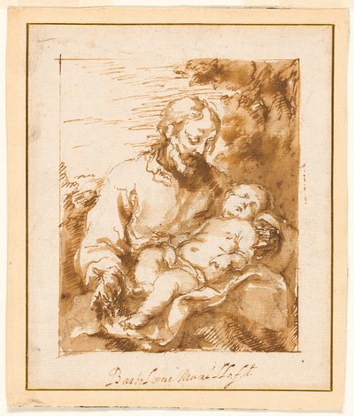 San Giuseppe e il Bambino addormentato da Bartolomé Esteban Murillo