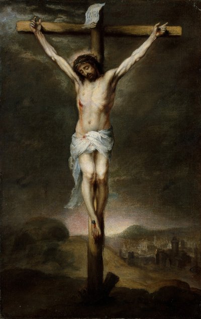 La crocifissione, ca. 1675 da Bartolomé Esteban Murillo