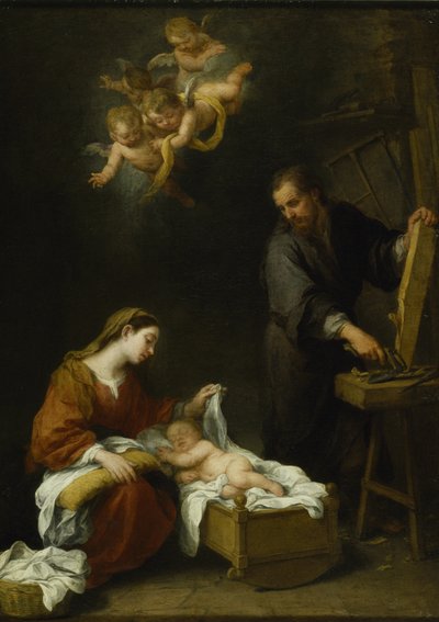 La Sacra Famiglia da Bartolomé Esteban Murillo